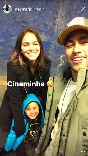 Bruna, Davi e Neymar