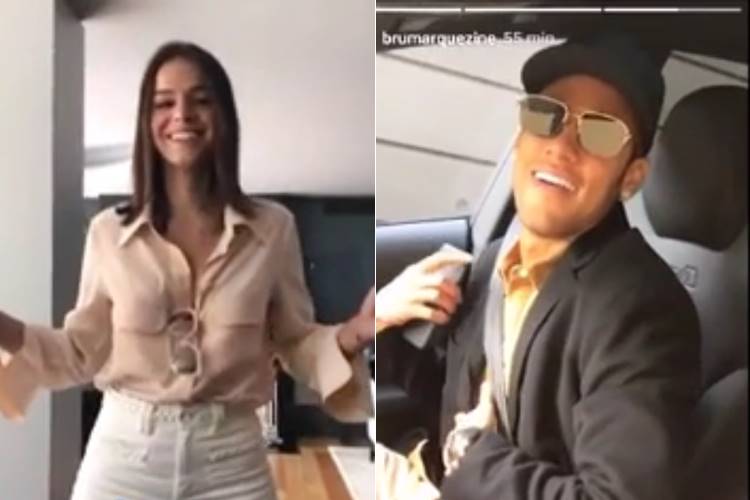 Bruna Marquezine e Neymar (Instagram)