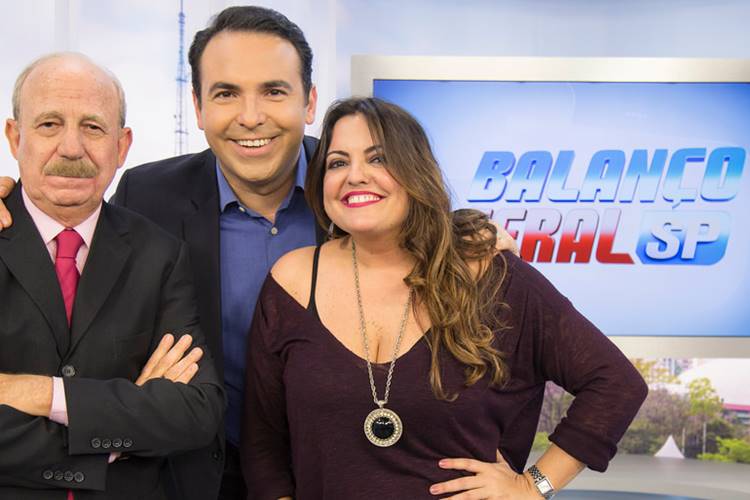 Fabiola Reipert, Gotino e Lobardi - Balanco Geral SP Fabíola Reipert, Gotino e Lobardi - Balanço Geral SP / Record