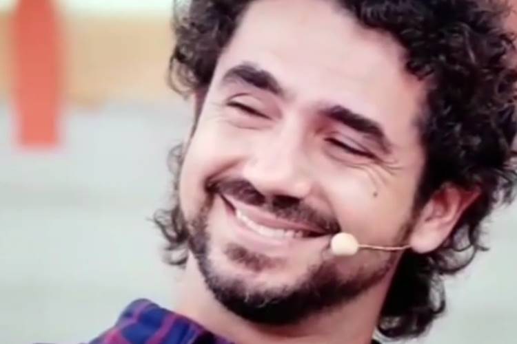 Felipe Andreoli se emociona no “Encontro”