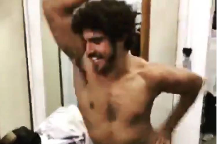 Caio Castro posta vídeo mostrando todo seu rebolado – Confira!