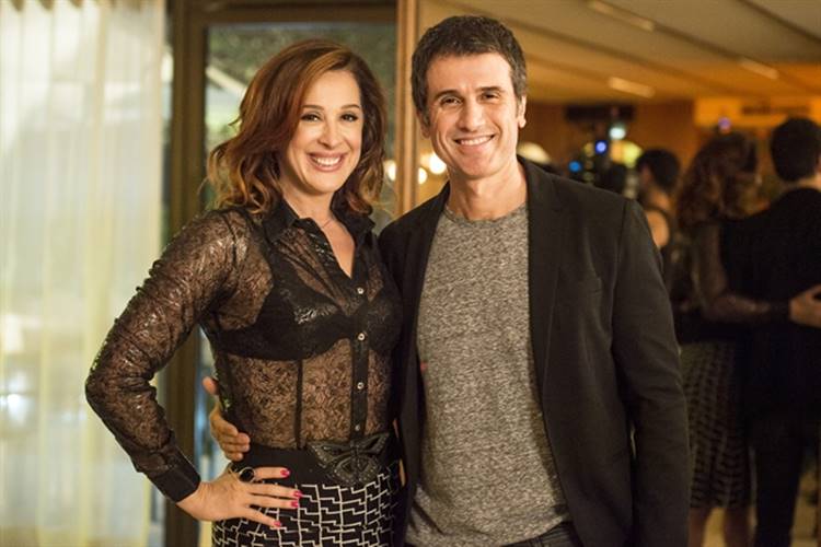 Claudia Raia e Eriberto Leão Claudia Raia e Eriberto Leão (Globo/Mauricio Fidalgo)