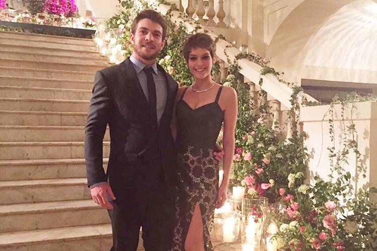 Lucas Wakim e Isabella Santoni