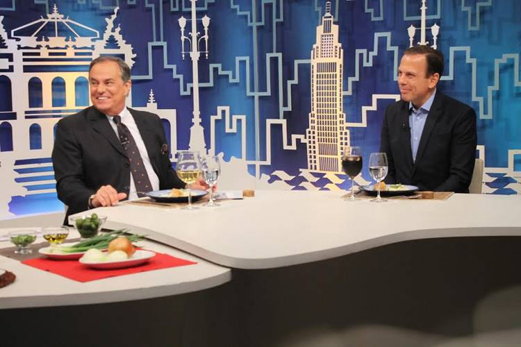 Ronnie Von recebe João Doria no “Todo Seu”