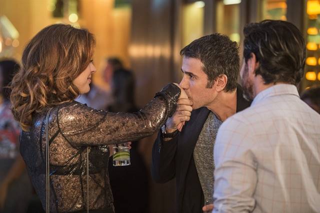 Salete ( Claudia Raia ) e Leonardo ( Eriberto Leão ) Salete ( Claudia Raia ) e Leonardo ( Eriberto Leão ) (Globo/Mauricio Fidalgo)