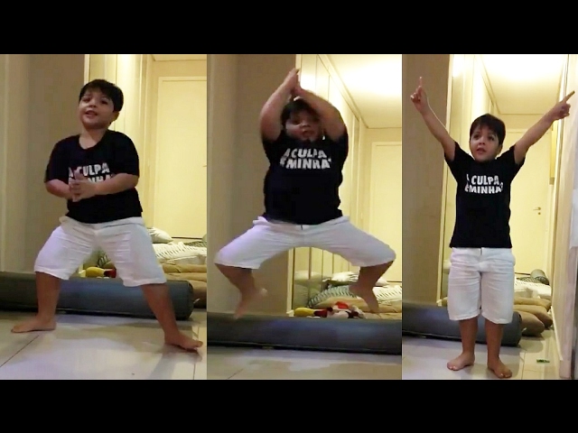 Filho de Wesley Safadão faz sucesso na internet dançando funk – Confira!