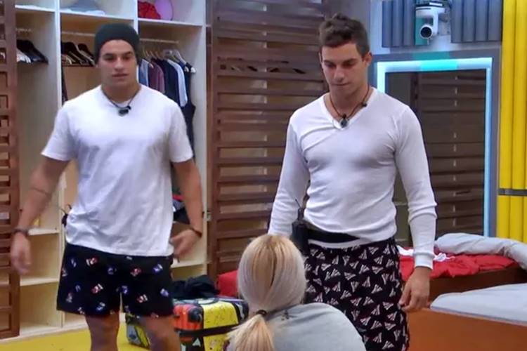 Antonio e Manoel no Gran Hermano(Reprodução/BBB/TeleCinco)