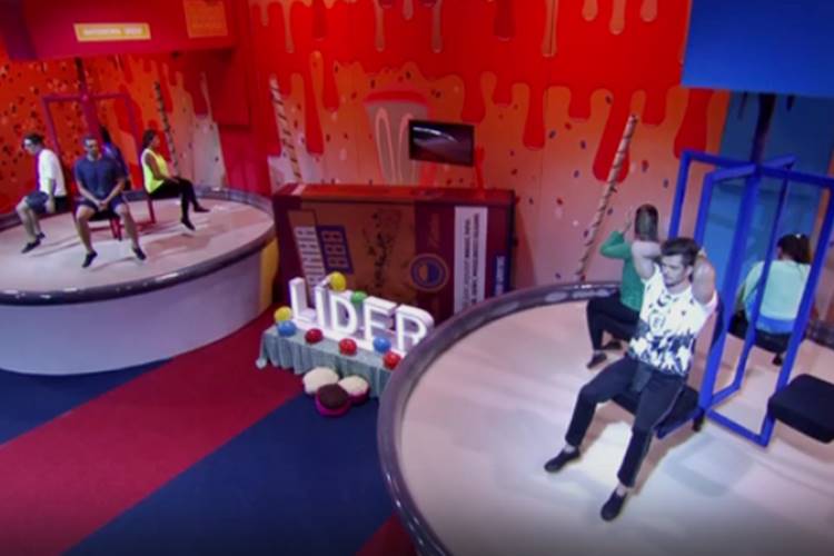 BBB17 - Prova do Líder - Batedeira (Reprodução/TV Globo)