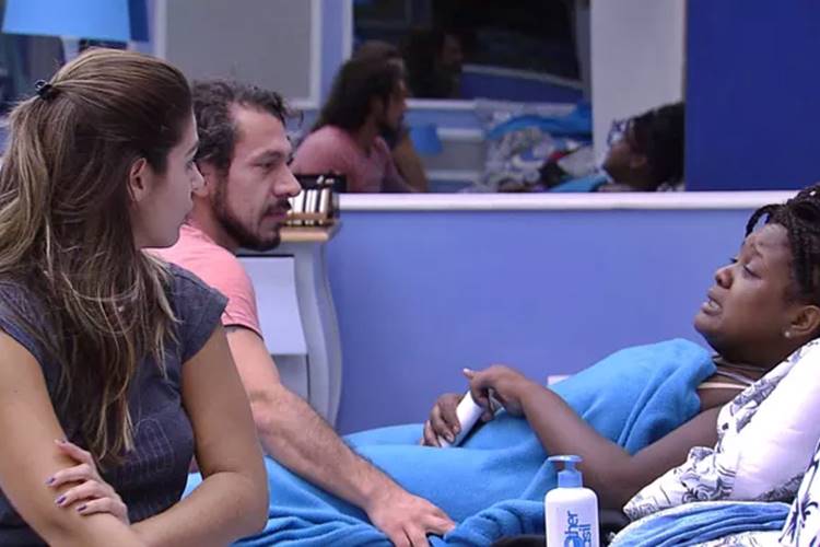 BBB17 - Vivian - Rômulo - Roberta BBB17 - Vivian - Rômulo - Roberta (Reprodução/TV Globo)