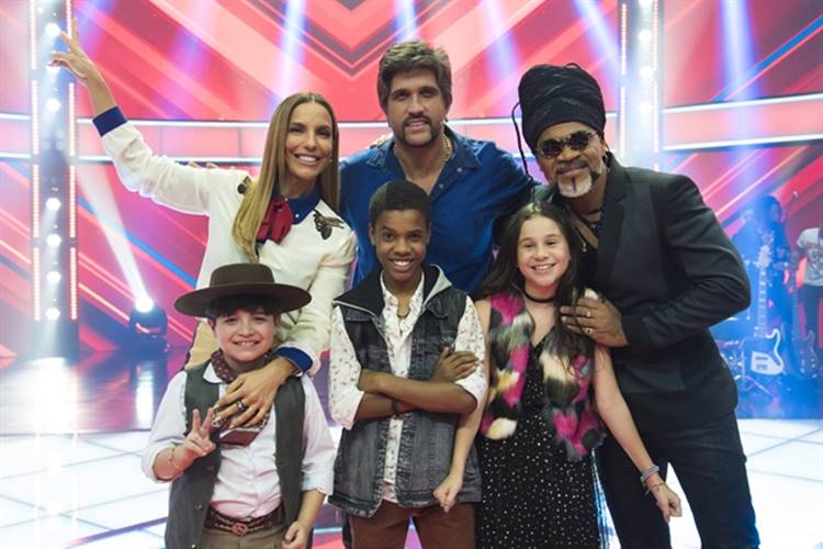 Finalistas - The Voice Kids ( Globo/Cesar Alves)