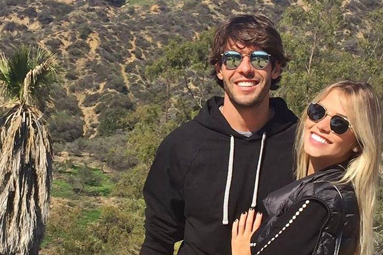 Kaká com a namorada/Instagram