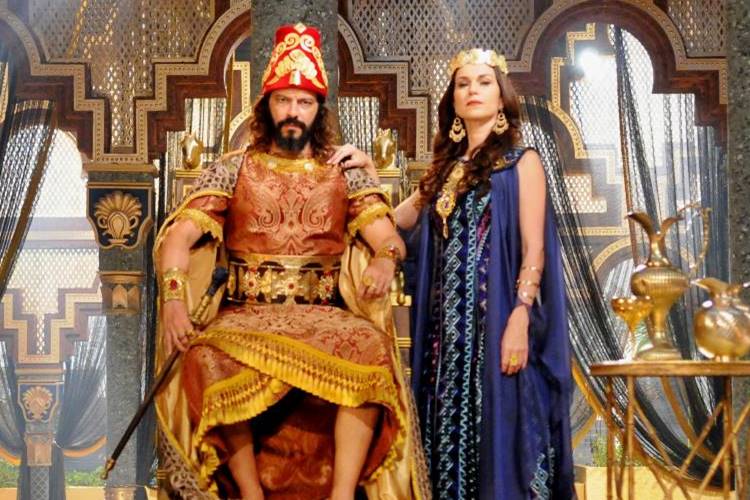 O Rico e Lázaro - Rei e Rainha da Babilônia O Rico e Lázaro - Rei e Rainha da Babilônia (Munir Chatack/ Record TV)