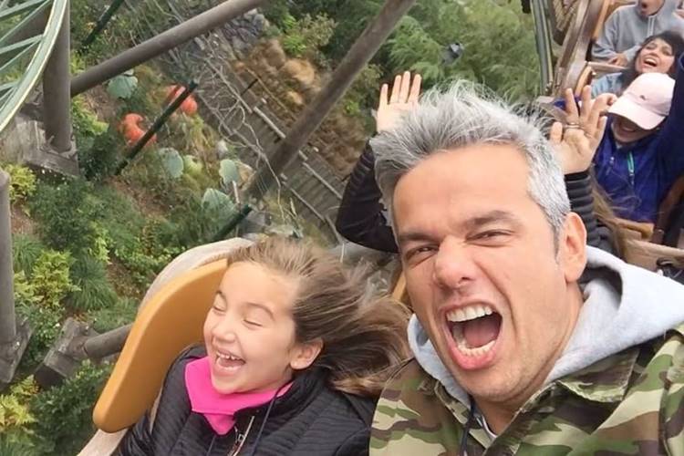 Otaviano Costa e a filha Olivia Otaviano Costa e a filha Olivia/Instagram