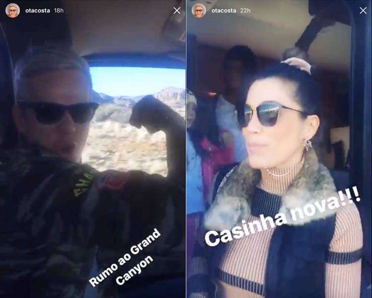 Otaviano Costa e Flavia Alessandra Otaviano Costa e Flavia Alessandra/Instagram