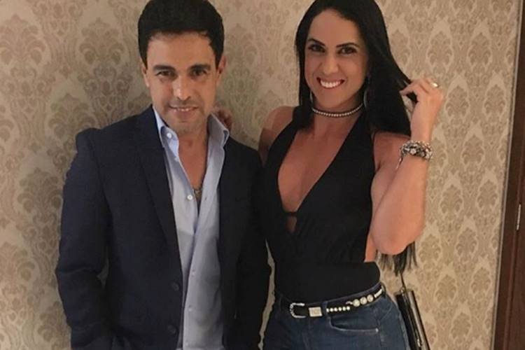 Graciele Lacerda marca presença em show de Wanessa