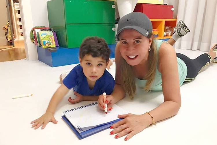 Zilu Godoi mostra momento de diversão com o neto – Veja!