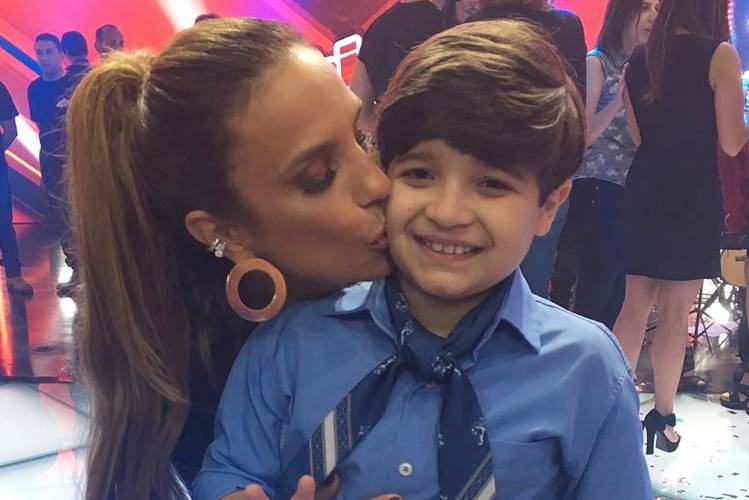 Ivete Sangalo e Thomas/Instagram