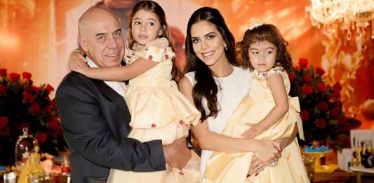 Amilcare e Dani com as filhas (Daniela Margotto)