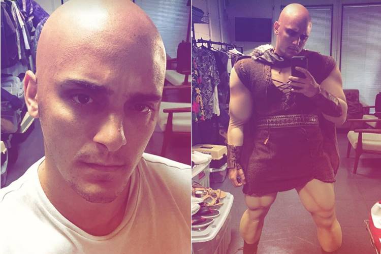 Bruno Gissoni mostra os bastidores do remake “Os Trapalhões” – Confira!