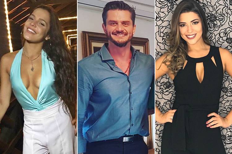 Emilly Araújo, Marcos Harter e Vivian Amorim / Instagram