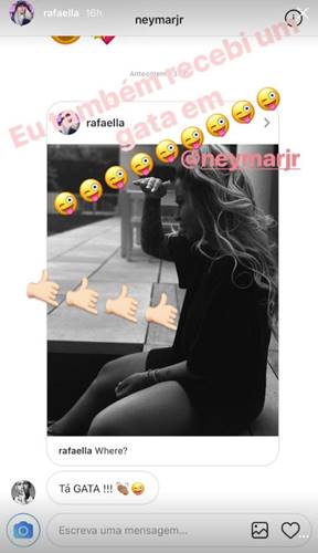 Instagram Stories/ Rafaella Santos