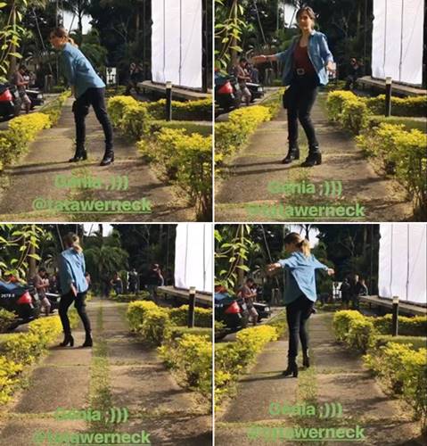 Tatá Werneck (Reprodução/ Instagram Stories/ Cauã Reymond)