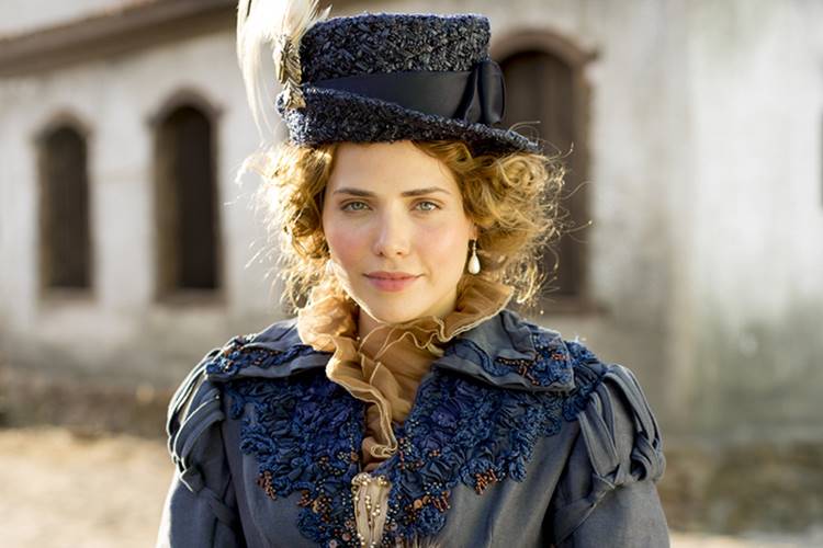 Letícia Colin como Leopoldina em "Novo Mundo"(Reprodução/Gshow/Foto: Ellen Soares)