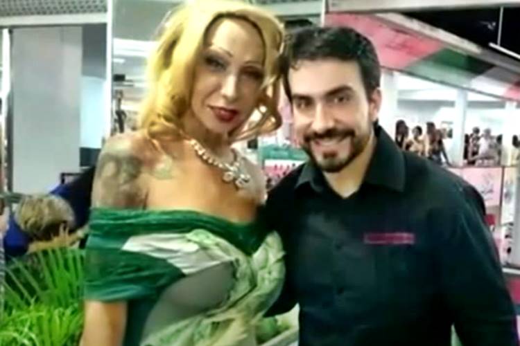 Luana e Padre Fabio (Reprodução/Youtube)