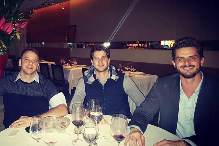 Marcos Harter e Rogério Padovan (na esquerda)/ Instagram