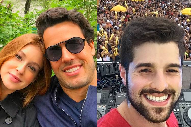 Marina Ruy Barbosa, Xandinho Negrão e DJ Alok/ Instagram