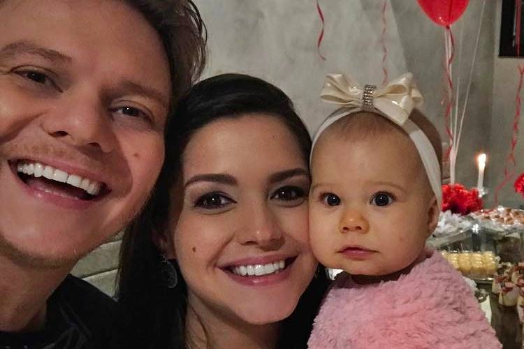 Michel Teló. Thais Fersoza e Melinda/ Instagram