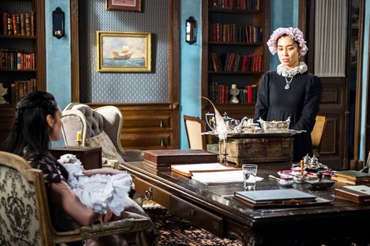 Novo Mundo - Anna e Miss Liu (Globo/Raquel Cunha)