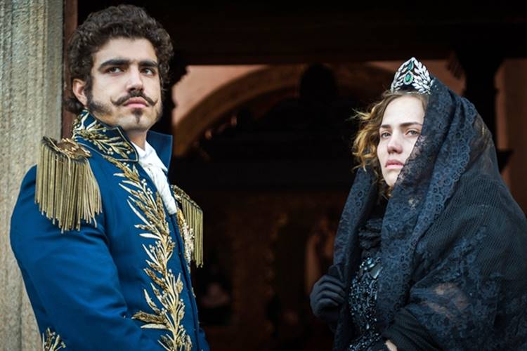 Novo Mundo - Dom Pedro e Leopoldina (Globo/Raquel Cunha)