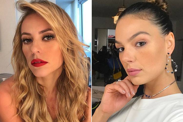 Paolla Oliveira estaria com ciúmes da amizade entre seu namorado e Isis Valverde