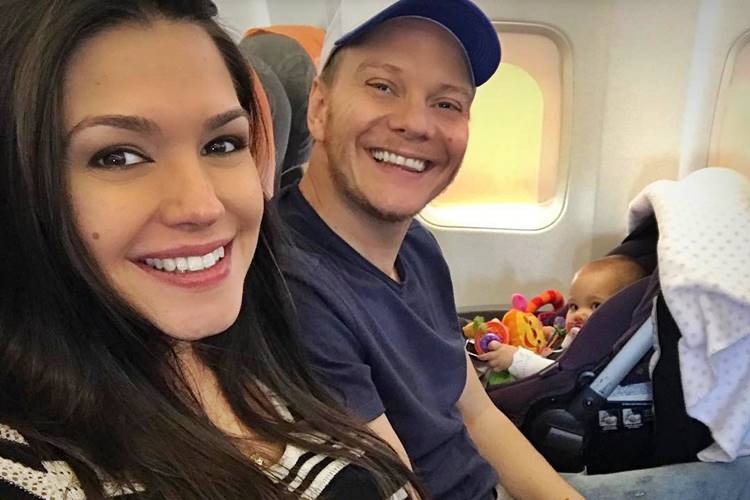 Thais Fersoza, Michel Teló e Melinda/ Instagram