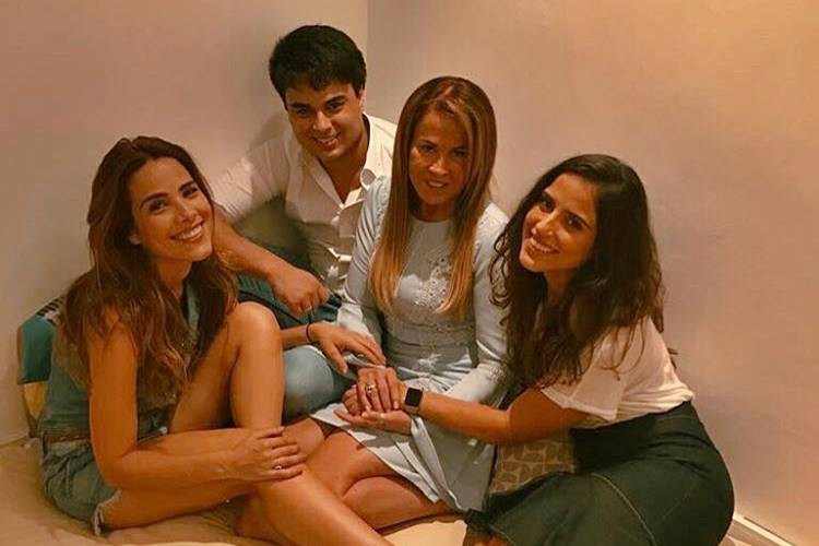 Zilu com os filhos/Instagram