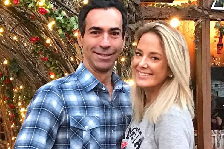 Cesar Tralli e Ticiane Pinheiro/Instagram