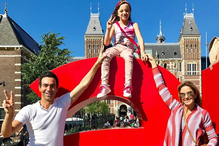 César Tralli, Rafa Justus e Ticiane Pinheiro/ Instagram