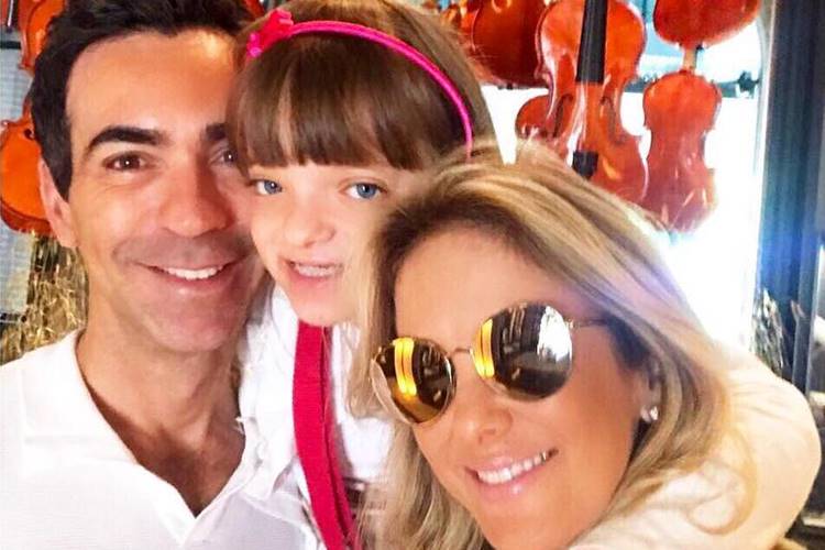 César Tralli, Ticiane Pinheiro e Rafinha Justus/Instagram