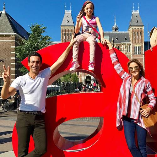 Instagram/ César Tralli e Ticiane Pinheiro