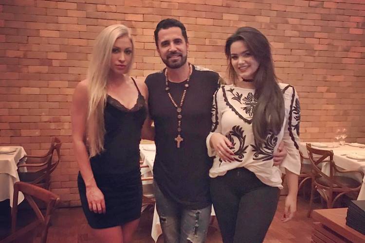 Jéssica Rodrigues, Latino e Suzanna Freitas/ Instagram