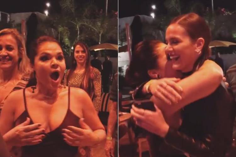 Neide Maia e Bruna Marquezine/ Instagram Stories