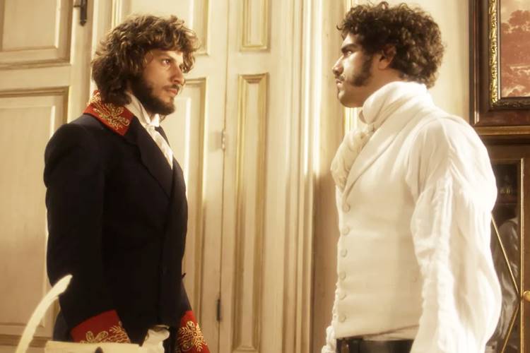 Novo Mundo - Joaquim e D Pedro (Reprodução/TV Globo)