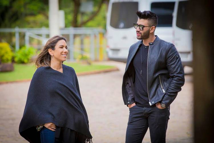 Patricia Abravanel e Gusttavo Lima (Foto:Augusto Albuquerque)