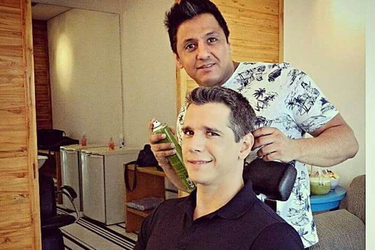 Márcio Garcia cuida do visual