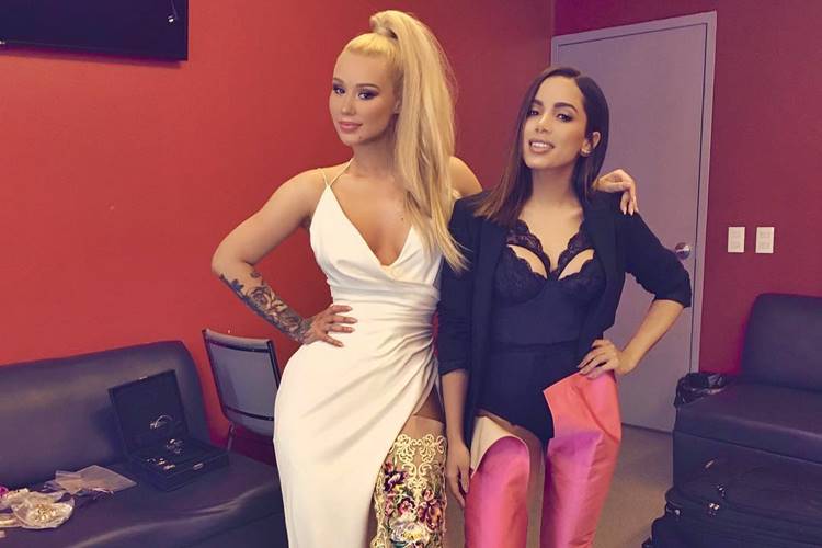Iggy Azalea e Anitta (Reprodução/Instagram)