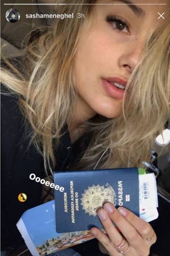 Instagram Stories/Sasha Meneghel