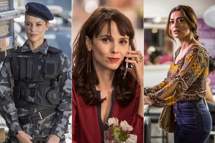 Paolla Oliveira, Débora Falabella e Juliana Paes (Reprodução/Gshow)