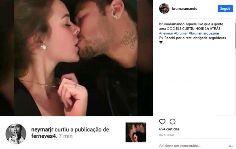 Post - Marquezine e Neymar/Instagram