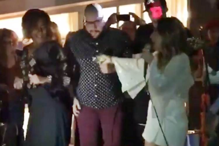 Gloria Maria aparece sambando em dueto musical de Tatá Werneck e Tiago Abravanel